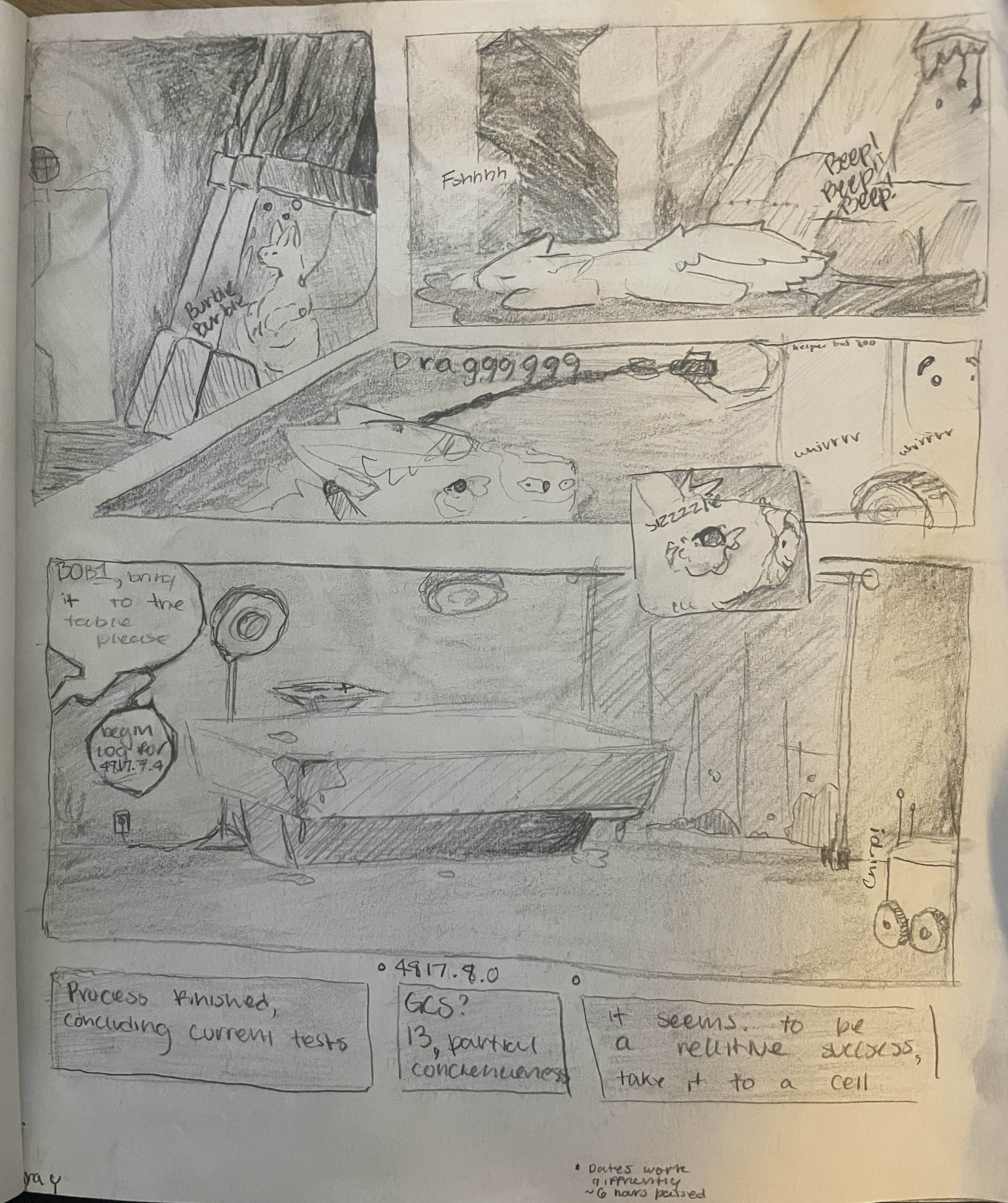page 1 of my comic